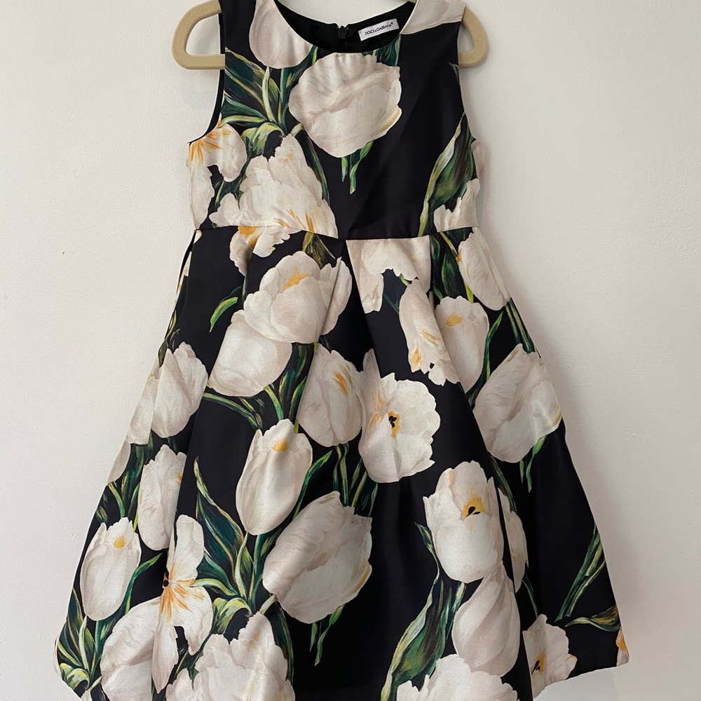 Dolce & Gabbana Floral Girls Dress